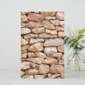 石灰岩の壁 便箋 (スタンド正面)
