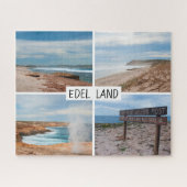 石灰岩の崖の壮大な海岸、520個 ジグソーパズル (横)