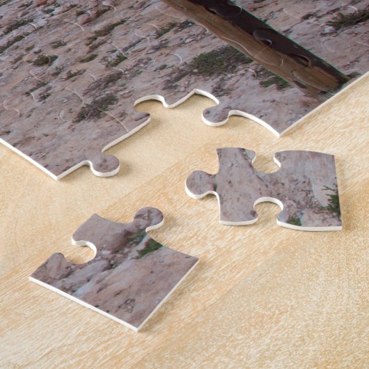 石灰岩の崖の壮大な海岸、520個 ジグソーパズル (側面)