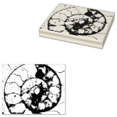 石灰岩アンモニア ラバースタンプ (押印)