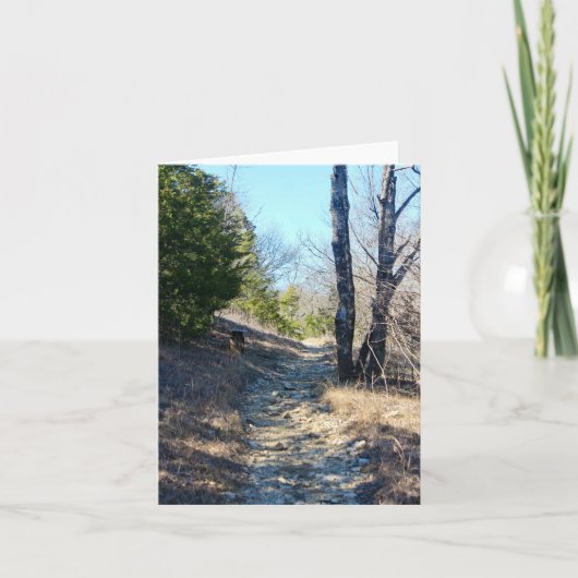 石灰岩トレイル カード (正面)