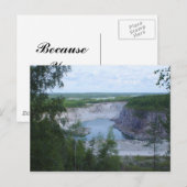 石灰岩採石場 ポストカード (正面/裏面)