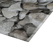 石灰岩砂利 カッティングボード (角)