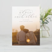 石灰色のアドーレお互いの書道写真 セーブザデート (スタンド正面)