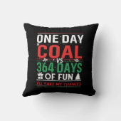 石炭の一日とおもしろいの364日 クッション (裏面)