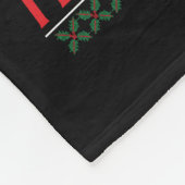 石炭の一日とおもしろいの364日 フリースブランケット (角)