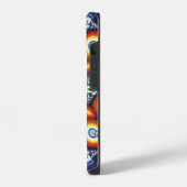 石炭の万華鏡 iPhoneケース (左側面)