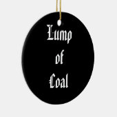 石炭の固まり セラミックオーナメント (右)
