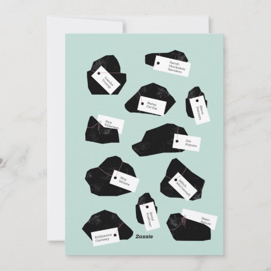 石炭の塊 シーズンカード (裏面)