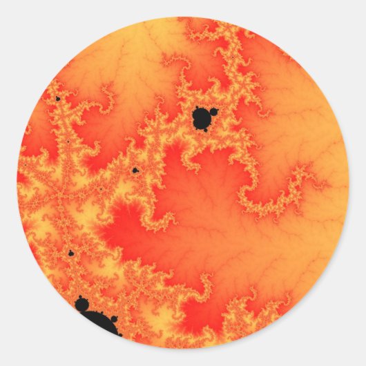 石炭の火シール ラウンドシール (正面)