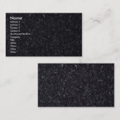 石炭の質 名刺 (正面/裏面)
