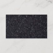 石炭の質 名刺 (裏面)