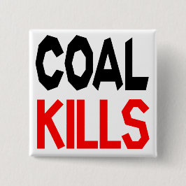 石炭はバッジかボタンを殺します 缶バッジ