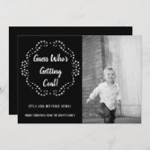 石炭を手に入れる |クリスマスフラットカード シーズンカード (正面/裏面)