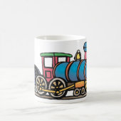石炭を牽引する列車 コーヒーマグカップ (中央)