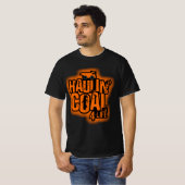 石炭を運ぶ Tシャツ (正面フル)