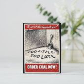 石炭を頼む! ポストカード (スタンド正面)