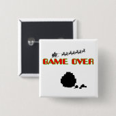 石炭ゲームの固まり 缶バッジ (正面&裏面)