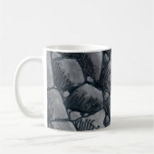 石炭コーヒーマグの塊 コーヒーマグカップ (左)