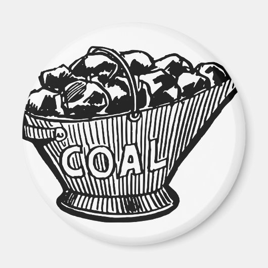 石炭ビン マグネット (正面)