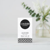 石炭会社 名刺 (スタンド正面)