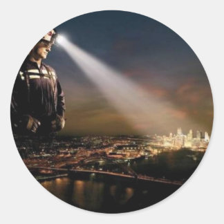 石炭保が点灯する ラウンドシール