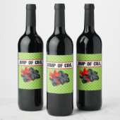 石炭塊 ワインラベル (ボトル)