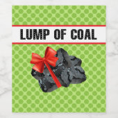 石炭塊 ワインラベル (シングルラベル)