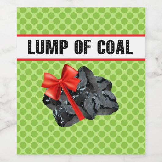 石炭塊 ワインラベル (シングルラベル)