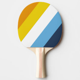 石炭夜間はっきりしたストライプの 卓球ラケット
