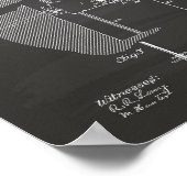 石炭採掘機1903年特許技術シャルボード ポスター (角)