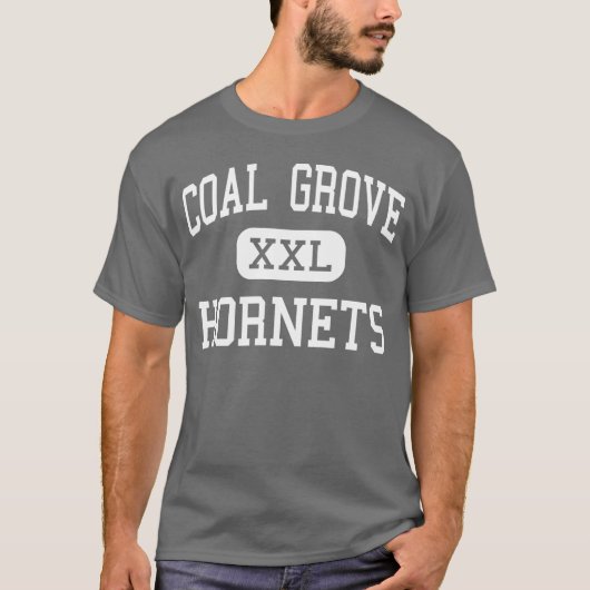 石炭果樹園-スズメバチ-高石炭果樹園オハイオ州 Tシャツ (正面)