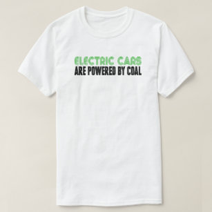 石炭火力発電アンチ Tシャツ