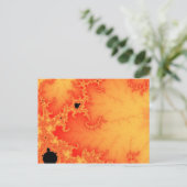 石炭用消火はがき ポストカード (スタンド正面)