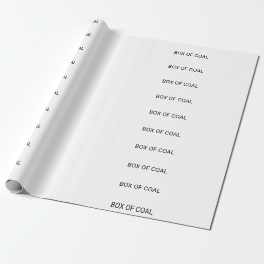 石炭箱 ラッピングペーパー (アンロールド)