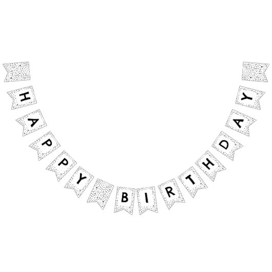 石炭紙吹雪水色ドット束フラグ バンティングフラッグ (全)