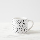 石炭紙吹雪水色ドットEspresso Mug エスプレッソカップ (右)