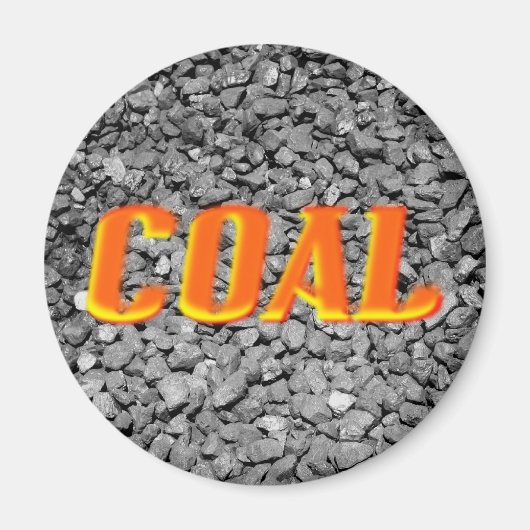 石炭 マグネット (正面)