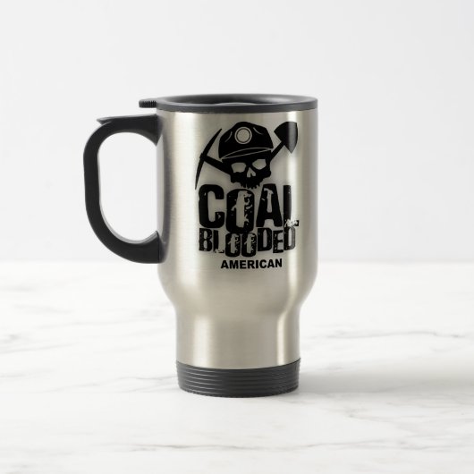 石炭BLOODEDのアメリカ人 トラベルマグ (左)