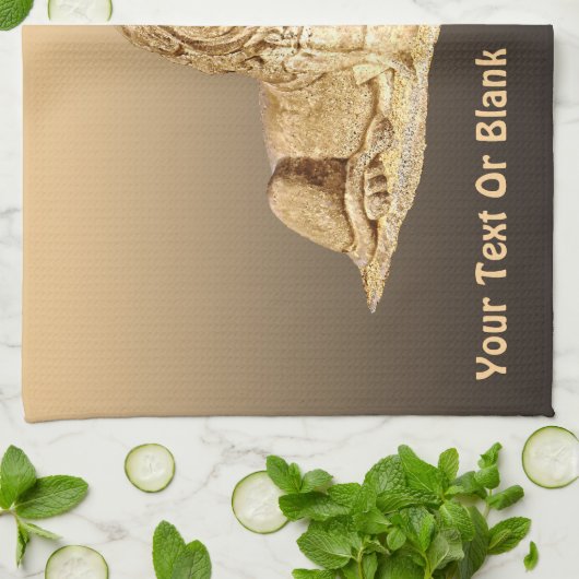 石獅子 キッチンタオル (折り畳み)