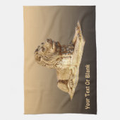 石獅子 キッチンタオル (縦)