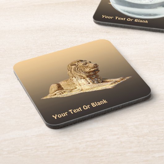 石獅子 コースター (左側)