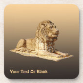 石獅子 コースター (正面)