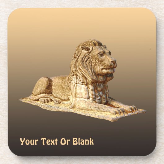 石獅子 コースター (正面)