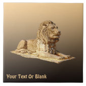 石獅子 タイル (正面)