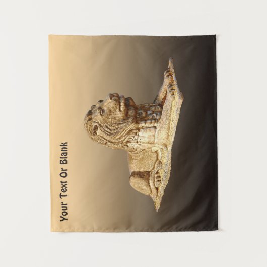 石獅子 タペストリー (正面)