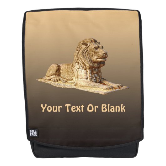 石獅子 バックパック (正面)