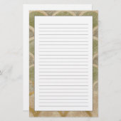 石瓦デザインバイチャリリアザリス 便箋 (正面/裏面)