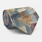 石瓦デザイン ネクタイ (ロール)