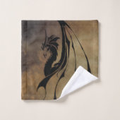 石瓦ドラゴン バスタオルセット (ウォッシュタオル)